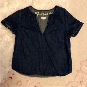 Madewell Denim Top